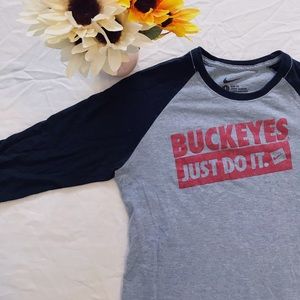 Ohio State/ Buckeyes Nike Quarter Sleeve
